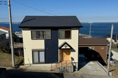 海と富士山を一望！