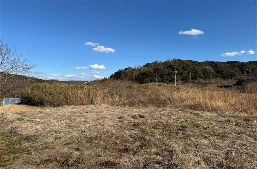 敷地から見える山並み