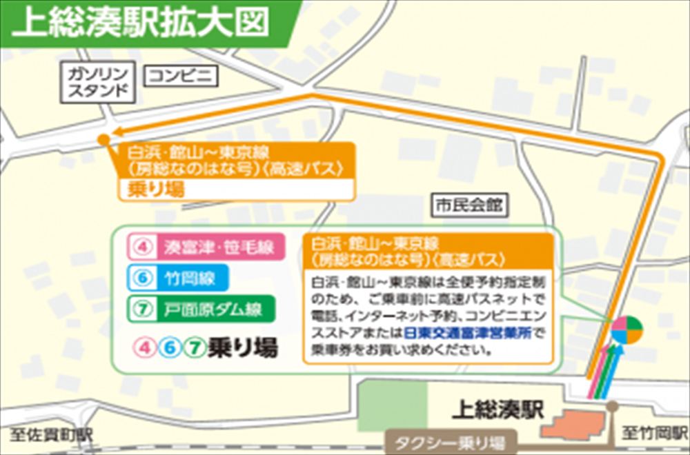 東京駅八重洲口まで高速バスでワンストップ